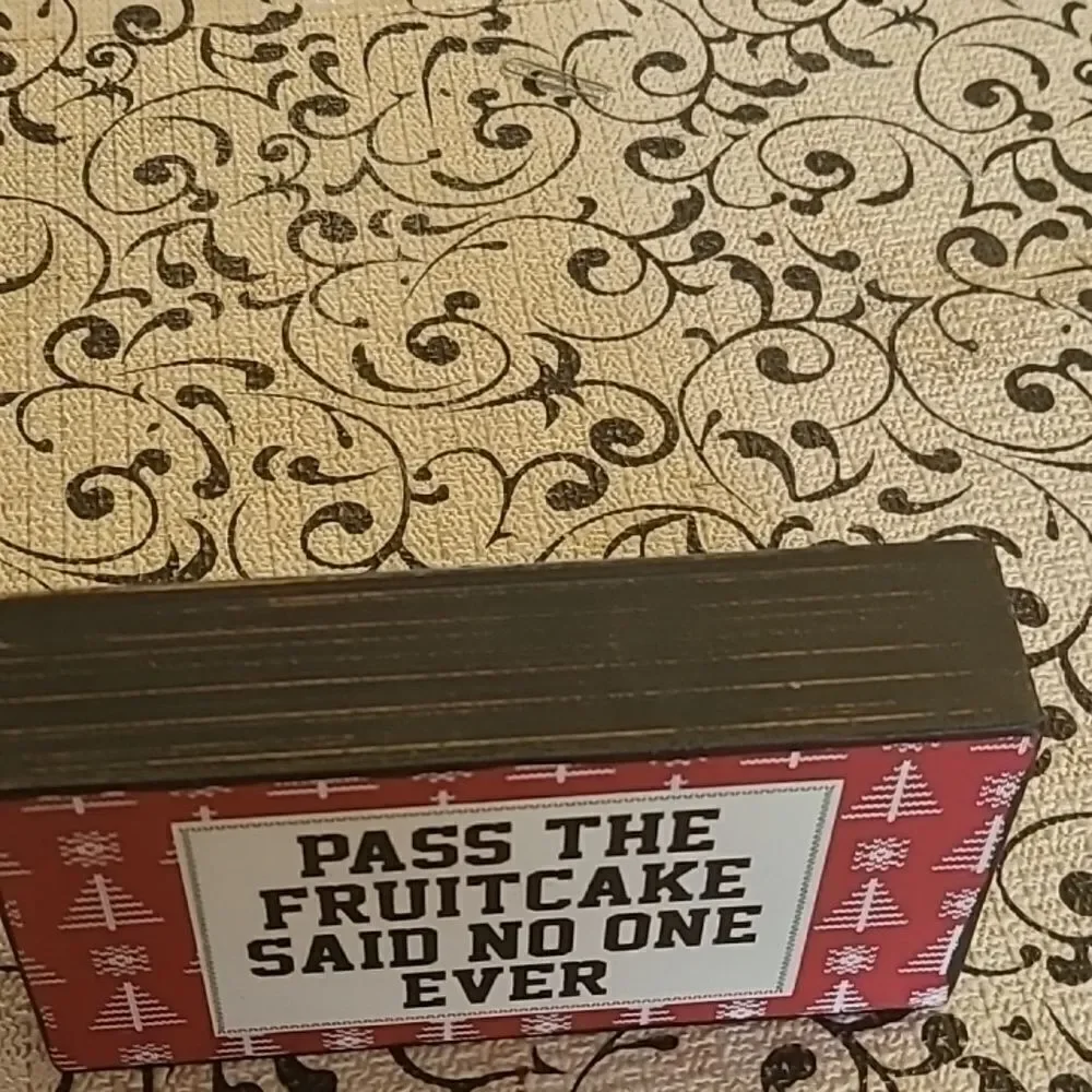 Humorous Sign - Red and White